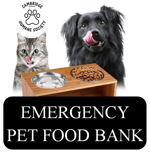 Emergency Pet Food Bank - The Cambridge & District Humane Society